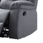 Oir 1 Seater Manual Recliner in Grey Colour by FernIndia.com