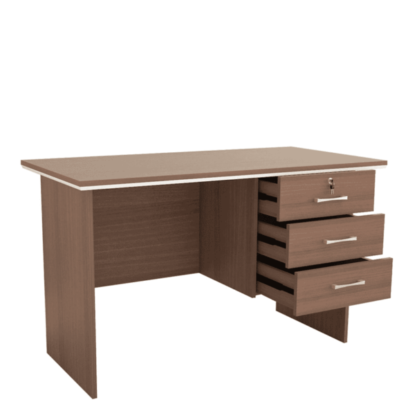Sutulp Office Table in Acacia Finish by Fern India