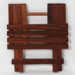 Foldable Table in Brown Colour by Fern India