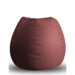 Cissalc XXL Bean Bag with Beans in Maroon Colour by Fern India