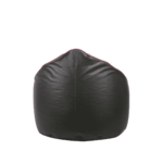Ahddum XXXL Sofa Bean Bag Cover in Grey Colour With Pink Piping by Fern India