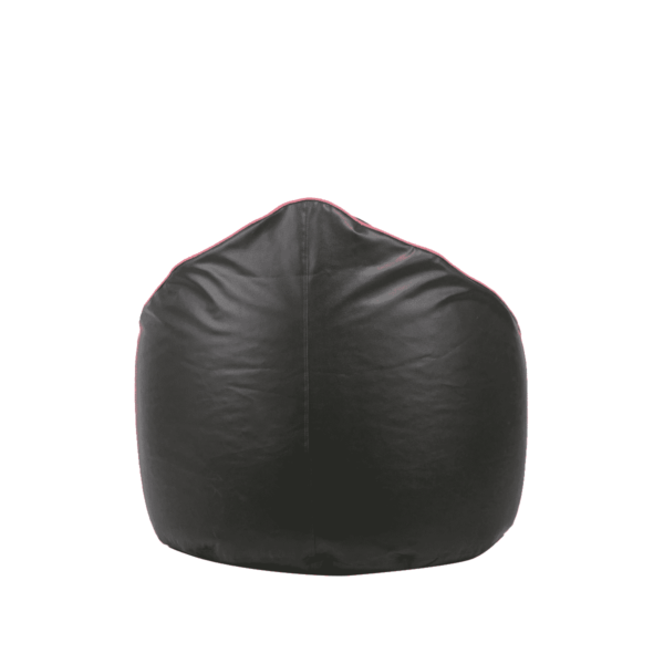 Ahddum XXXL Sofa Bean Bag Cover in Grey Colour With Pink Piping by Fern India