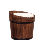 Haron Solid Wood Rio Seating Stool In Distress Finish by Fern India