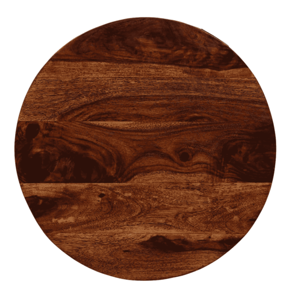 Reprah Solid Wood End Table in Provincial Teak Finish by Fern India