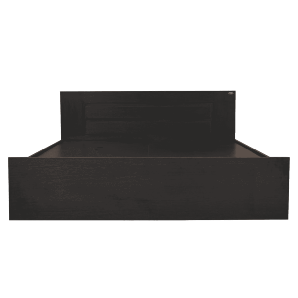 Noiram Queen Size Bed with Storage in Wenge Finish by Fern India