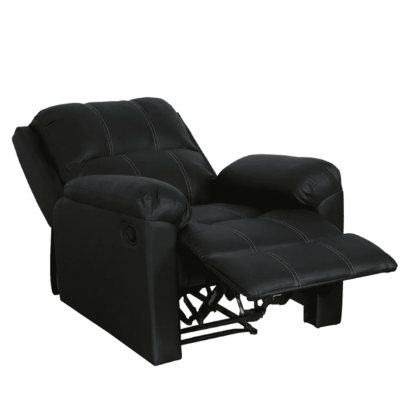Onips 1 Seater Recliner in Black Colour by FernIndia.com