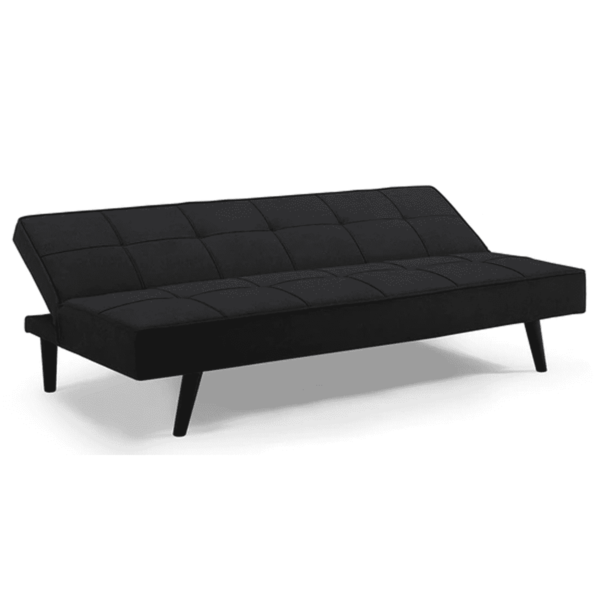 Zuil Sofa Cum Bed in Black Colour by FernIndia.com
