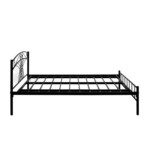 Obmin King Size Bed in Black Finish by Fern India