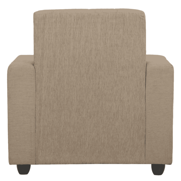 Tragttuts 1 Seater Sofa in Beige Colour By FernIndia.com
