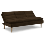 Niwrad Sofa Cum Bed In Chestnut Brown Colour by FernIndia.com