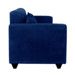 Aluben 3 Seater Sofa In Blue Colour By FernIndia.com