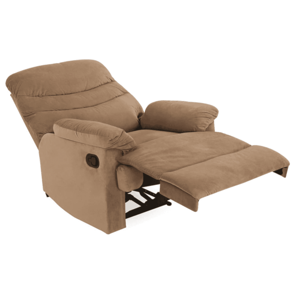 Notleks 1 Seater Recliner in Brown Colour by FernIndia.com