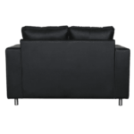 Akanat 2 Seater Sofa in Matte Black Colour by FernIndia.com