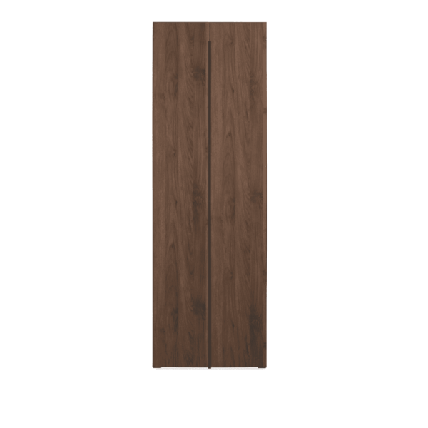 Arres Dresser with Hidden Mirror Storage in Wenge Finish by Fern India