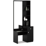 Omsok Premium Dressing Unit in Natural Wenge Woodpore Melamine Finish by Fern India