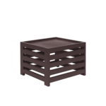 Cushioned Stool in Brown Colour by Fern India