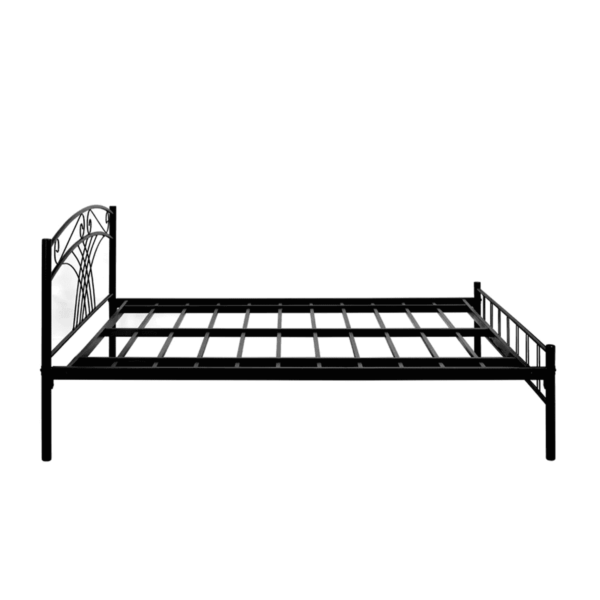 Obmin King Size Bed in Black Finish by Fern India