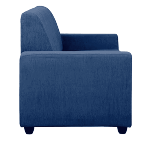 Tragttuts 3 Seater Sofa in Navy Blue Colour by FernIndia.com