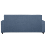 Tragttuts 3 Seater Sofa in Blue Colour By FernIndia.com