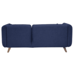 Animor 3 Seater LHS Sectional Sofa In Navy Blue Colour by FernIndia.com