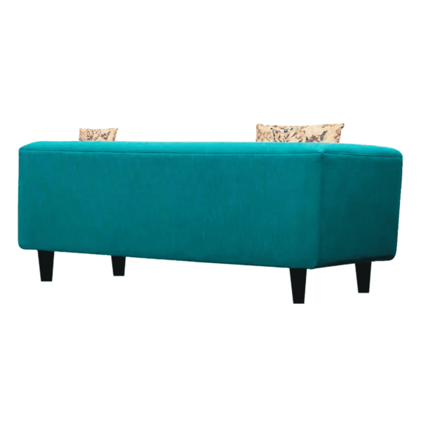 Ikin 3 Seater Sofa in Sea Green Colour By FernIndia.com