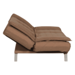 Ode Sofa Cum Bed in Brown Colour by FernIndia.com