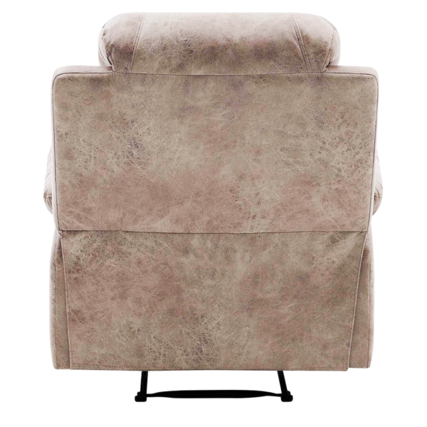 Yesac 1 seater Manual Recliner in Brown Colour by FernIndia.com