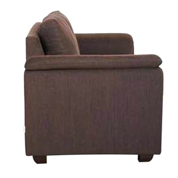 Serdna 2 Seater Sofa in Chestnut Brown Colour by FernIndia.com