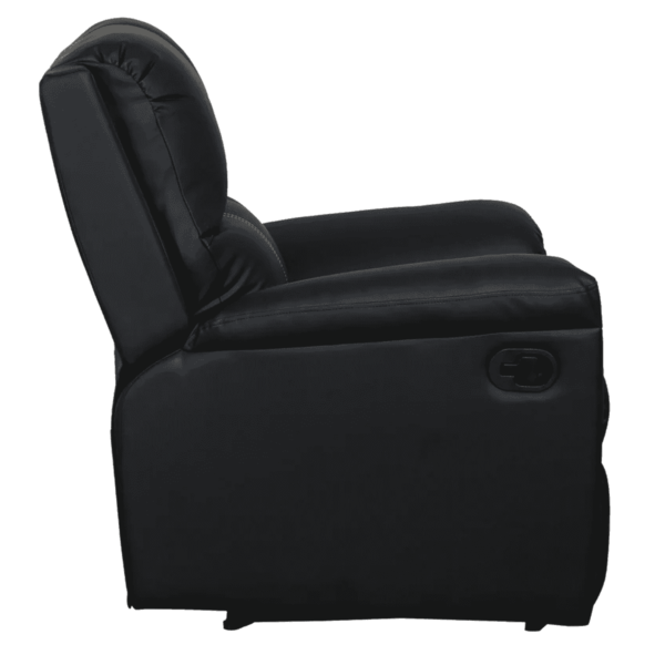 Onips 1 Seater Recliner in Black Colour by FernIndia.com