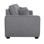 Oguh 3 Seater Sofa in Ash Grey Colour by FernIndia.com