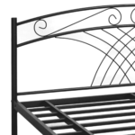 Obmin King Size Bed in Black Finish by Fern India