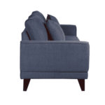 Oinotna 3 Seater Sofa in Navy Blue Colour by FernIndia.com