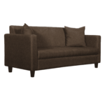 Noir 3 Seater Sofa in Brown Colour by FernIndia.com