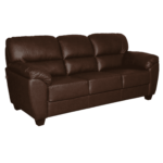 Irab 3 Seater Sofa in Dark Brown colour by FernIndia.com