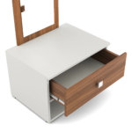 Aromid Dresser in Frosty White Colour by Fern India