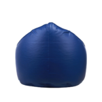 Combo Ahddum XXXL Bean Bag & Round Pouffe with Beans in Royal Blue Colour by Fern India