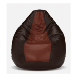 XXXL Bean Bag Cover in Brown & Tan Colour by Fern India