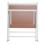 Anaidni Foldable Study Table in Bavarian Beech Finish by Fern India