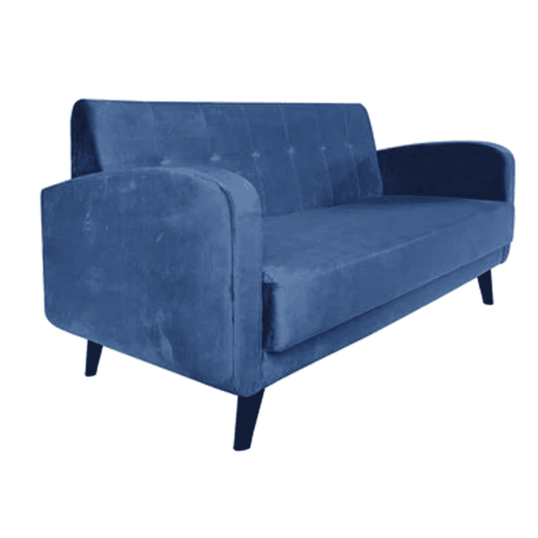 Emor 3 Seater Sofa in Blue Colour by FernIndia.com
