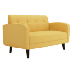 Emor 2 Seater Sofa in Yellow Colour by FernIndia.com