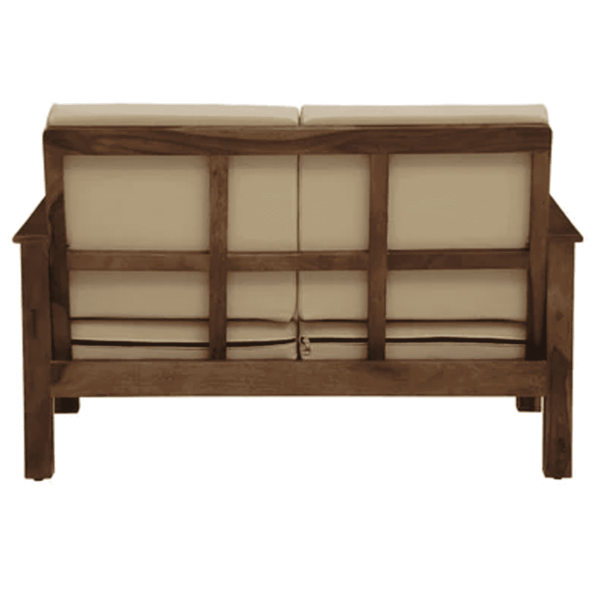 Regor Solid Wood 2 Seater Sofa in Provincial Teak Finish by FernIndia.com