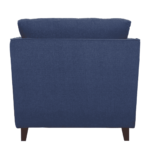 Adnarim 1 Seater Sofa in Navy Blue Colour by FernIndia.com