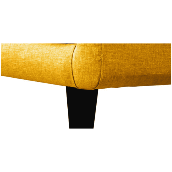 Ikin 3 Seater Sofa In Yellow Colour By FernIndia.com