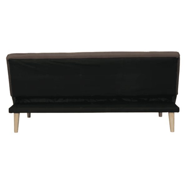 Naznab Sofa Cum Bed in Dark Brown Colour by FernIndia.com