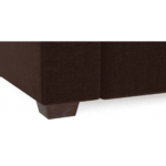 Nadroj LHS Sectional Sofa In Brown Colour by FernIndia.com