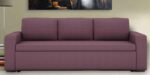 Sirrom 3 Seater Sofa Cum Bed in Brown Colour by FernIndia.com