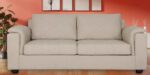 Serdna 3 Seater Sofa in Beige Colour by FernInida.com