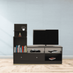 YoraTV Unit in Wenge Finish by Fern India
