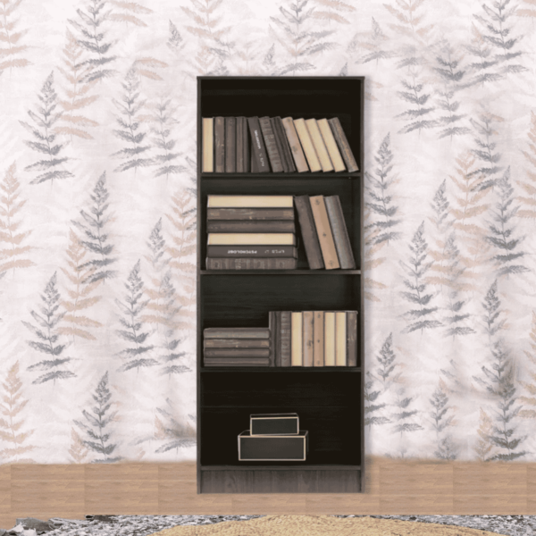 Oayah 4 Tier Book Shelf in Wenge Finish by Fern India