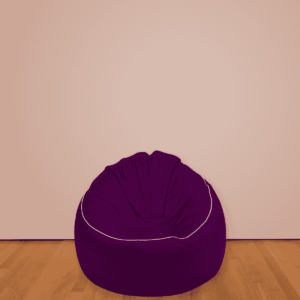 Addum XXXL Bean Bag Cover in Purple Colour by Fern India